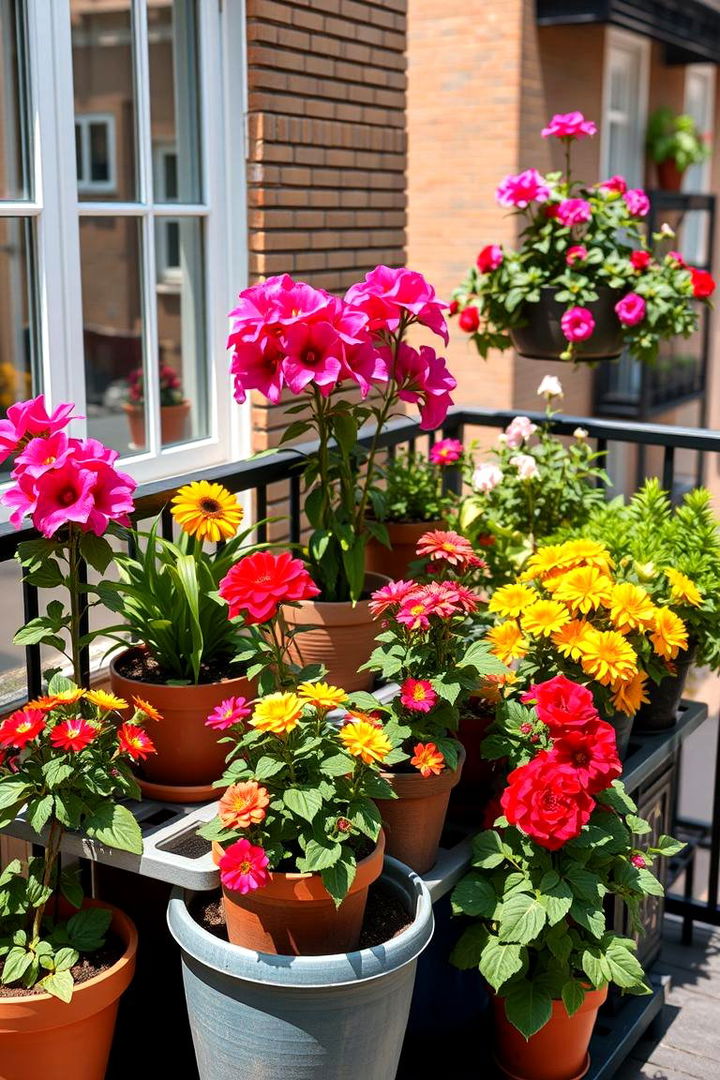 Container Flower Beds - 22 Flower Bed Ideas