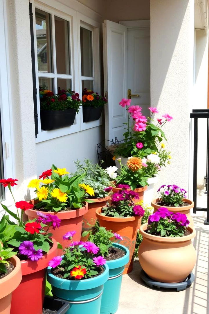 Container Garden Charm - 22 Garden Ideas