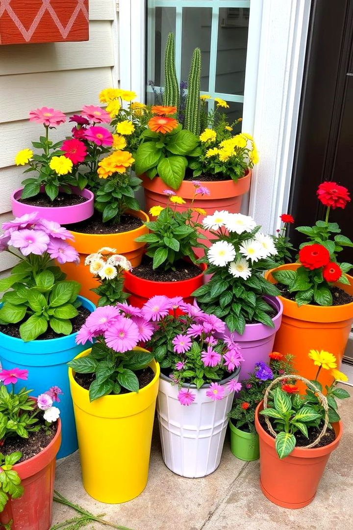 Container Garden Delights - 22 Patio Small Garden Ideas