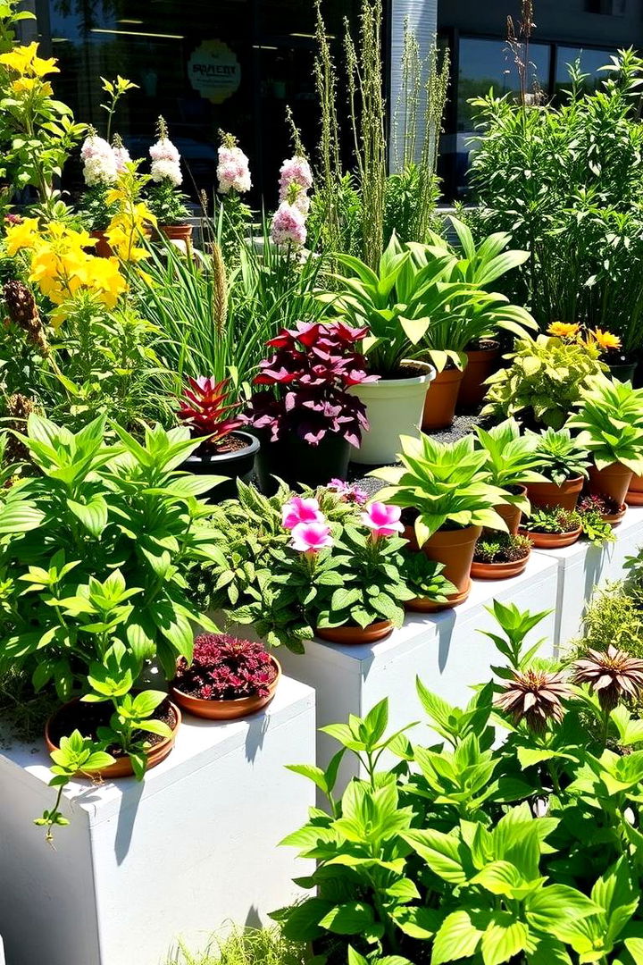 Container Garden Walls for Dynamic Flexibility - 22 Garden Divider Ideas