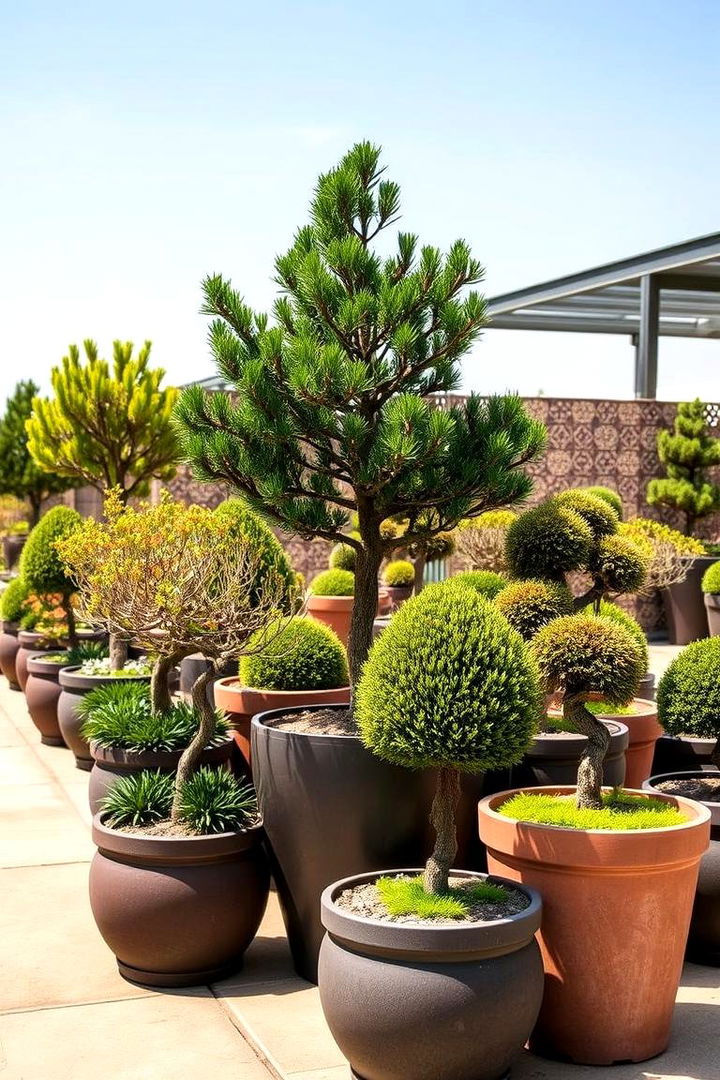 Container Trees and Shrubs for Impact - 22 Small Backyard Landscaping Ideas