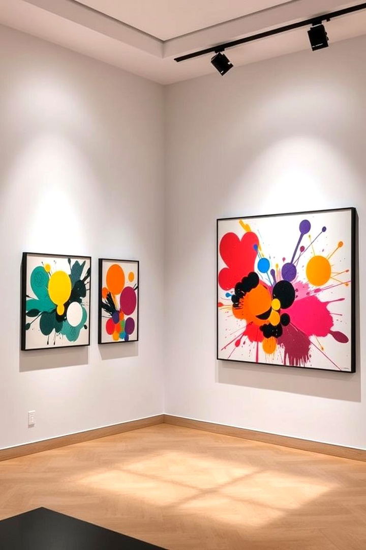 Contemporary Abstract Art - 22 Feature Wall Ideas