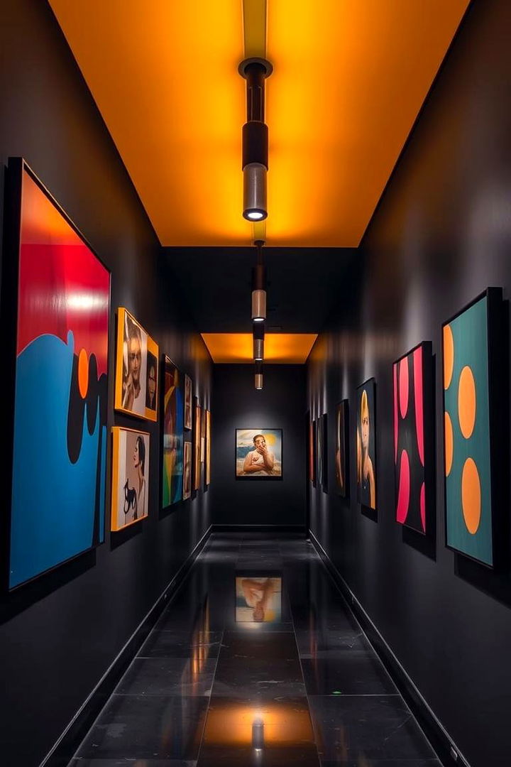 Contemporary Art Installations - 22 Dark Hallway Ideas