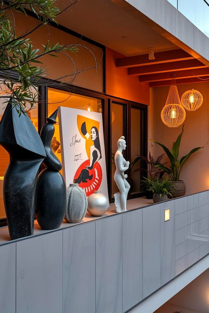 Contemporary Artful Setup - 22 Balcony Over Garage Ideas