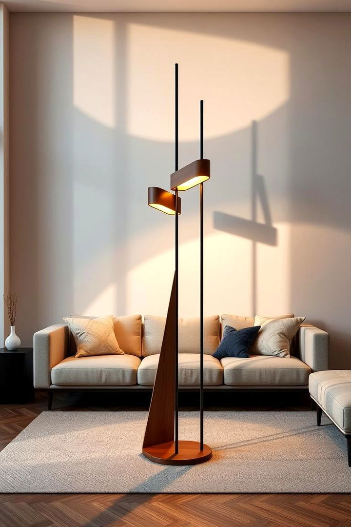 Contemporary Artful Statements - 22 Living Room Floor Lamp Ideas and Inspiration