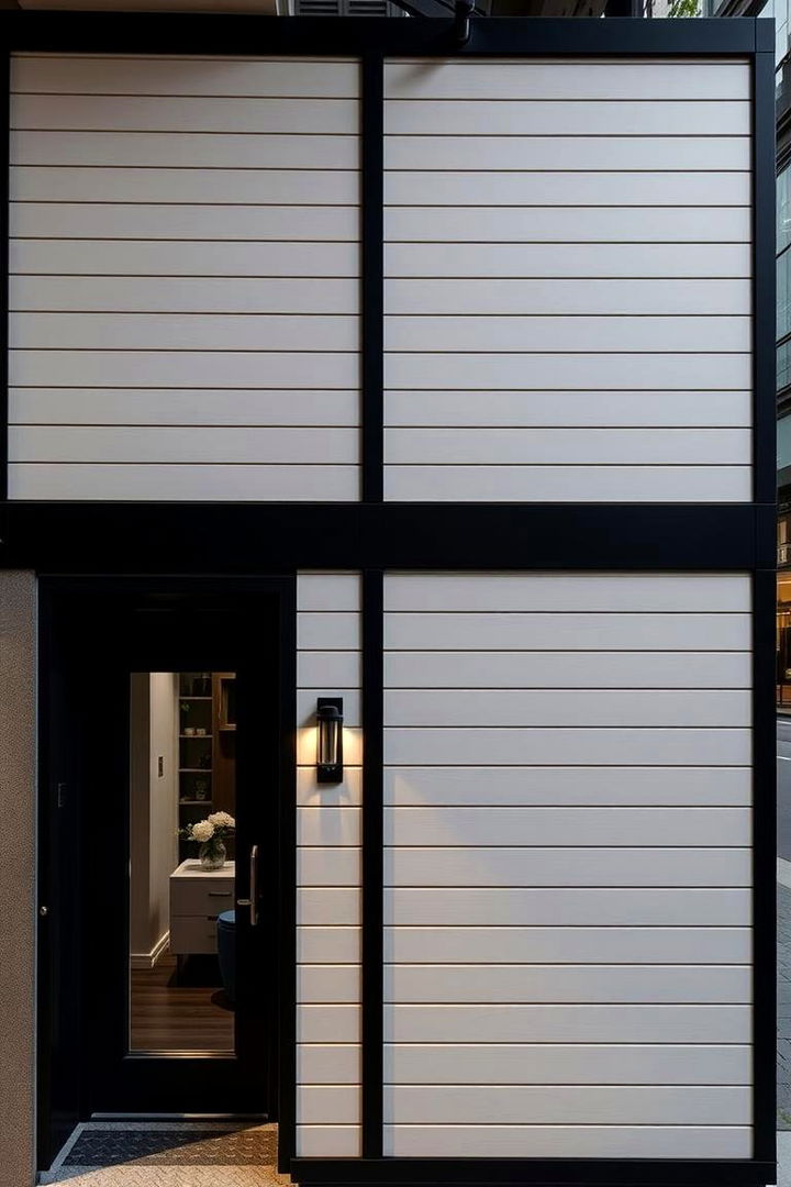 Contemporary Black Accents - 22 Board and Batten Wall Ideas