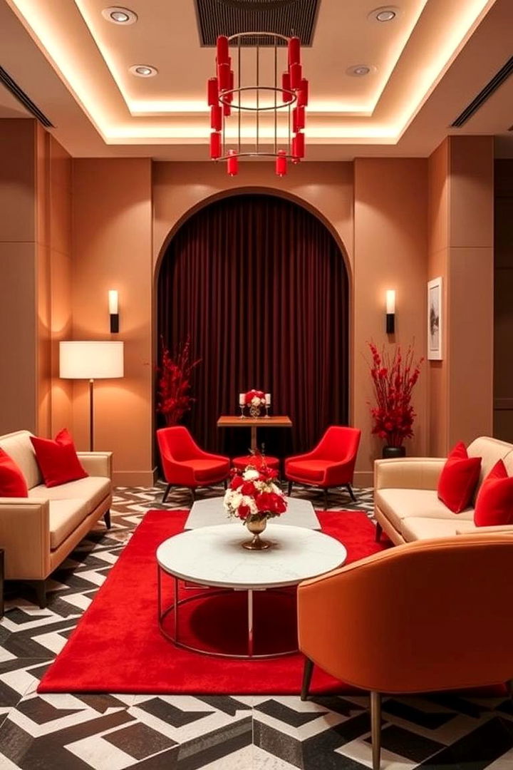 Contemporary Chic - 22 Red Wedding Theme Ideas