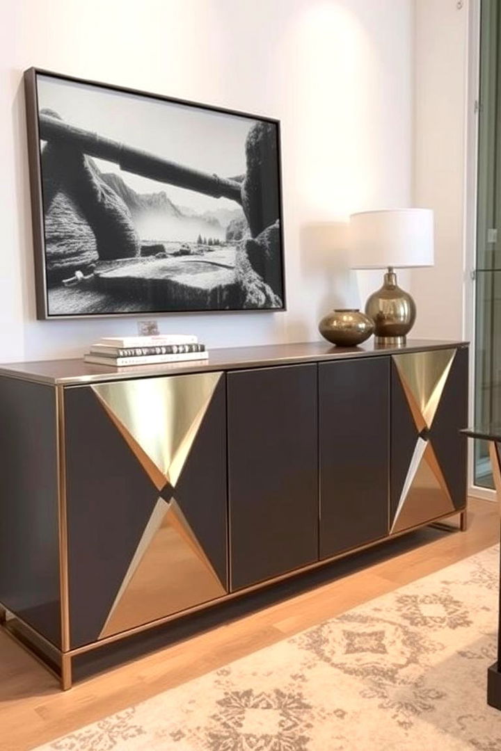 Contemporary Chic - 22 Sideboard Decor Ideas
