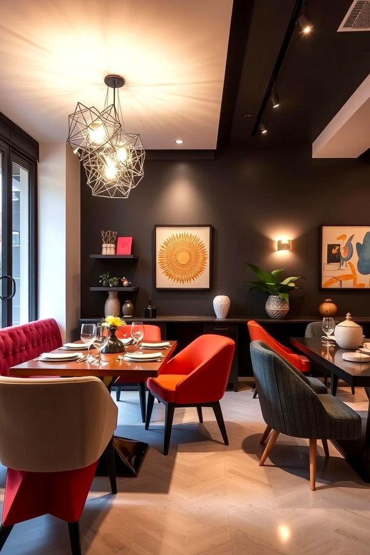 Contemporary Chic Dining - 22 Dining Room Ideas