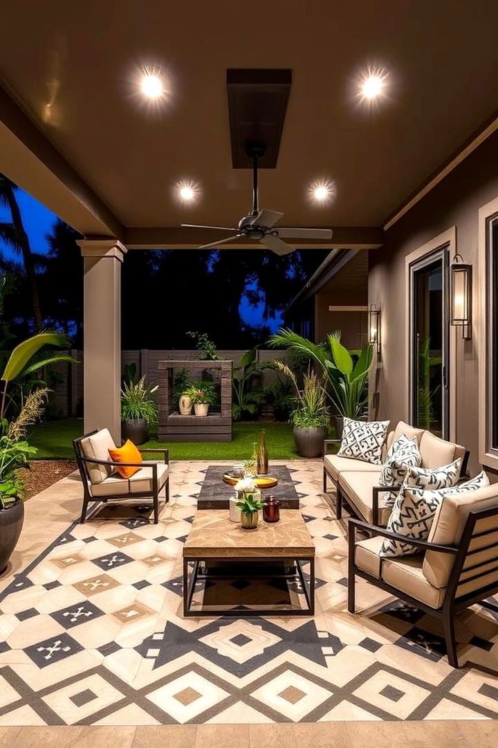 Contemporary Chic Lanai - 22 Lanai Porch Ideas