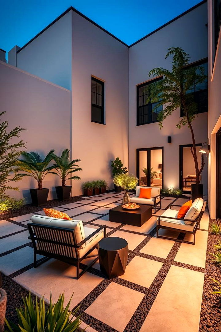 Contemporary Courtyard Bliss - 22 Courtyard Ideas