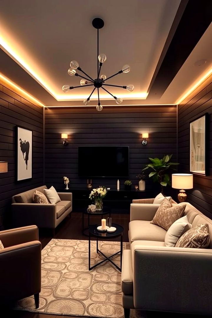 Contemporary Elegance - 22 Black Shiplap Wall Ideas