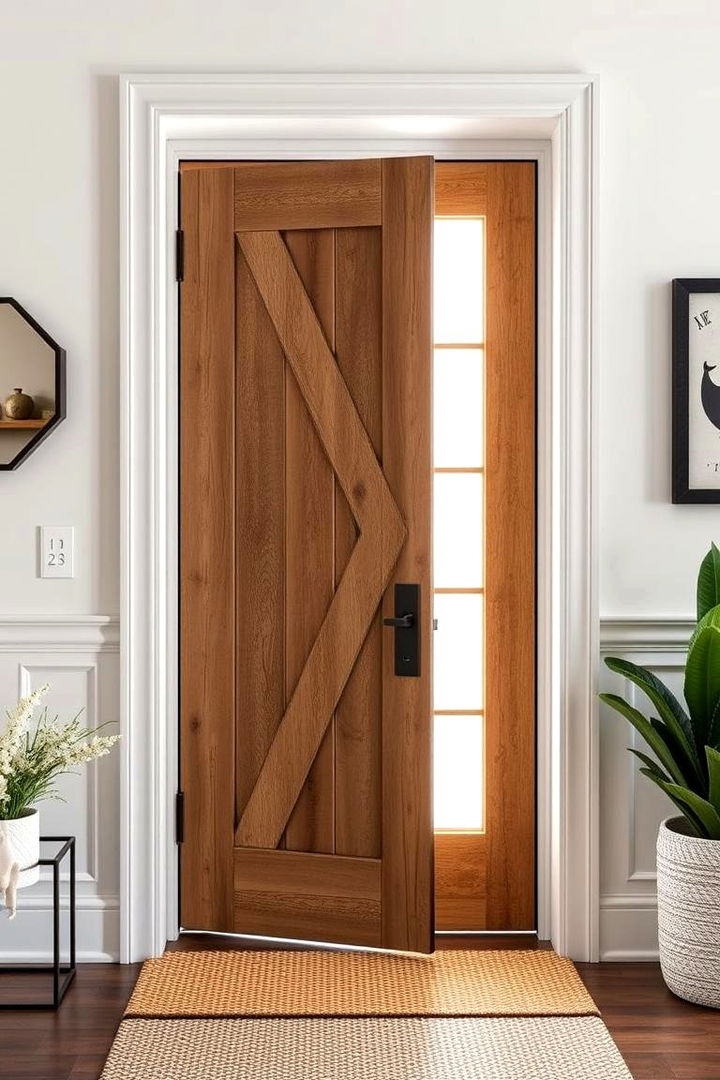 Contemporary Farmhouse Blend - 22 Farmhouse Front Door Ideas