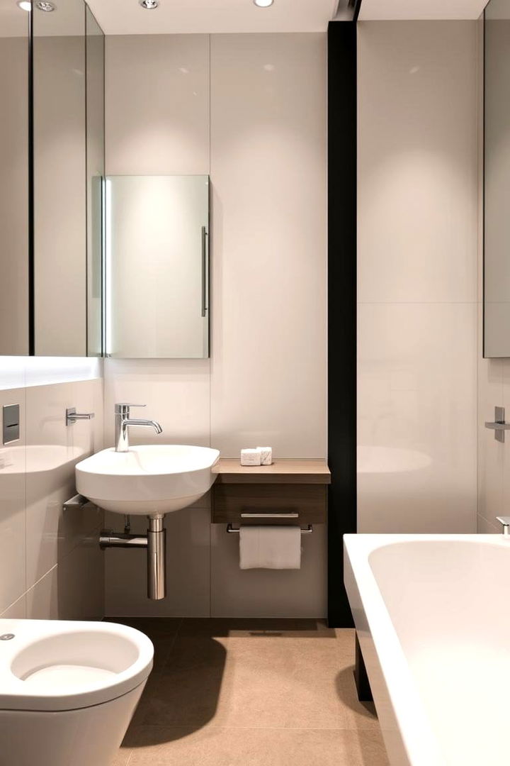 Contemporary Fixtures and Fittings - 22 Office Bathroom Ideas