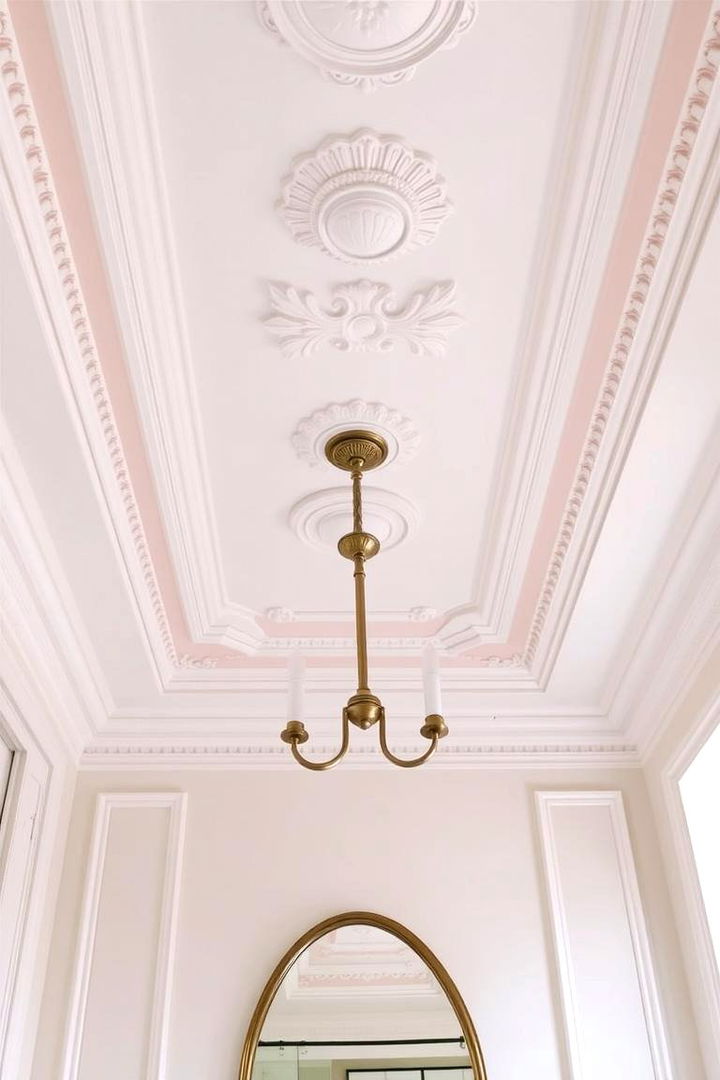 Contemporary French Elegance - 22 Bathroom Ceiling Ideas
