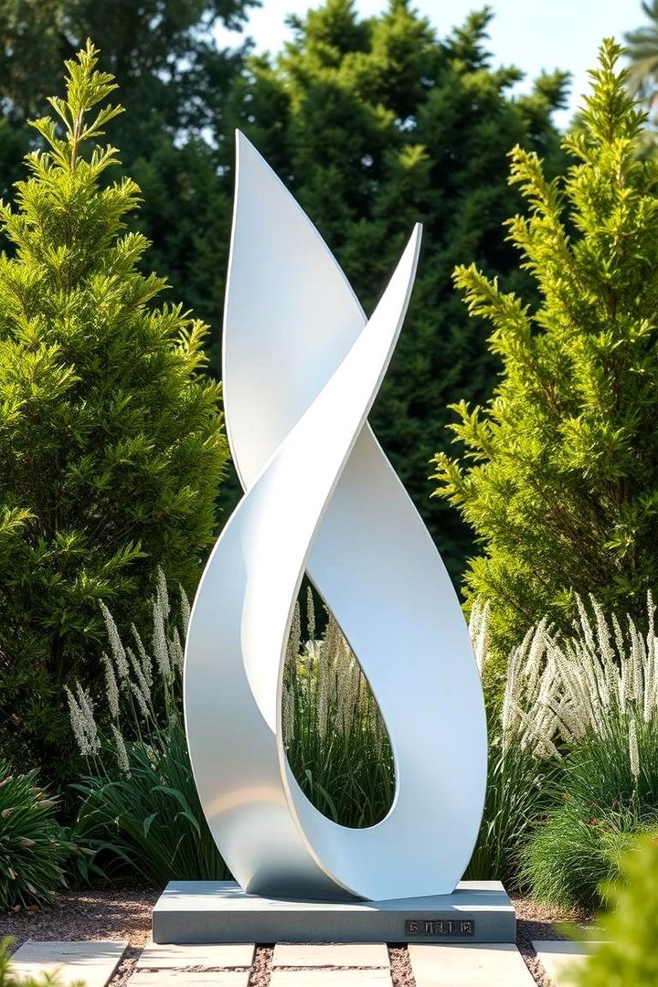 Contemporary Garden Sculpture - 22 Garden Focal Point Ideas