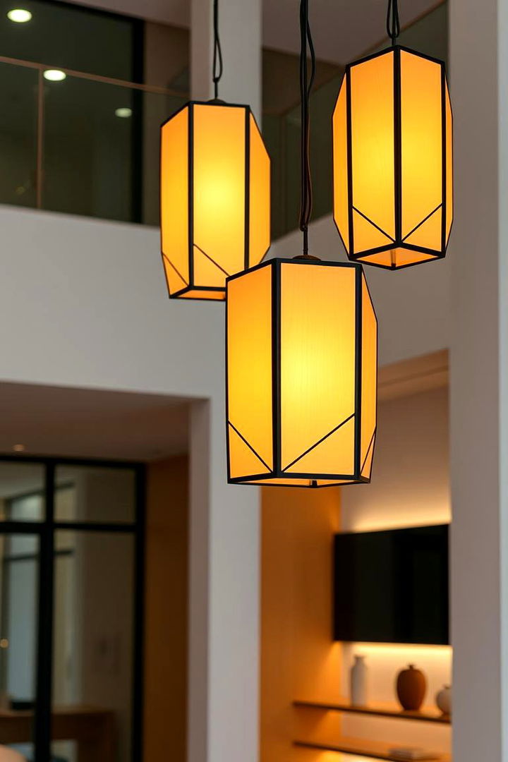 Contemporary Geometric Lantern Decor - 22 Lantern Decor Ideas