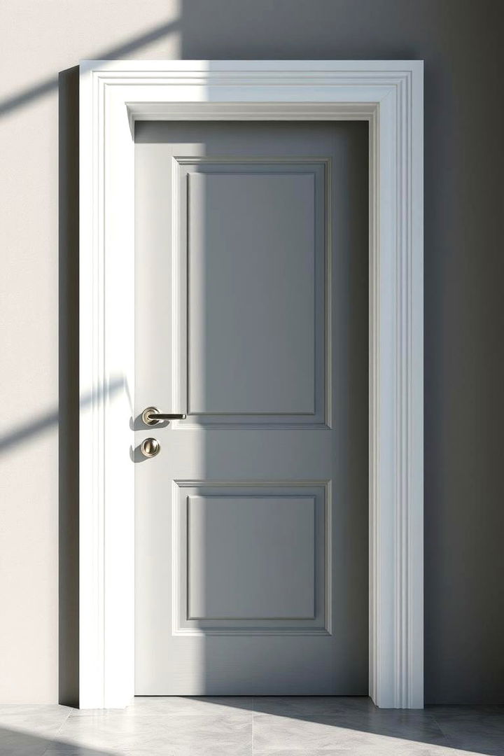 Contemporary Gray Minimalism - 22 Front Door Color Ideas