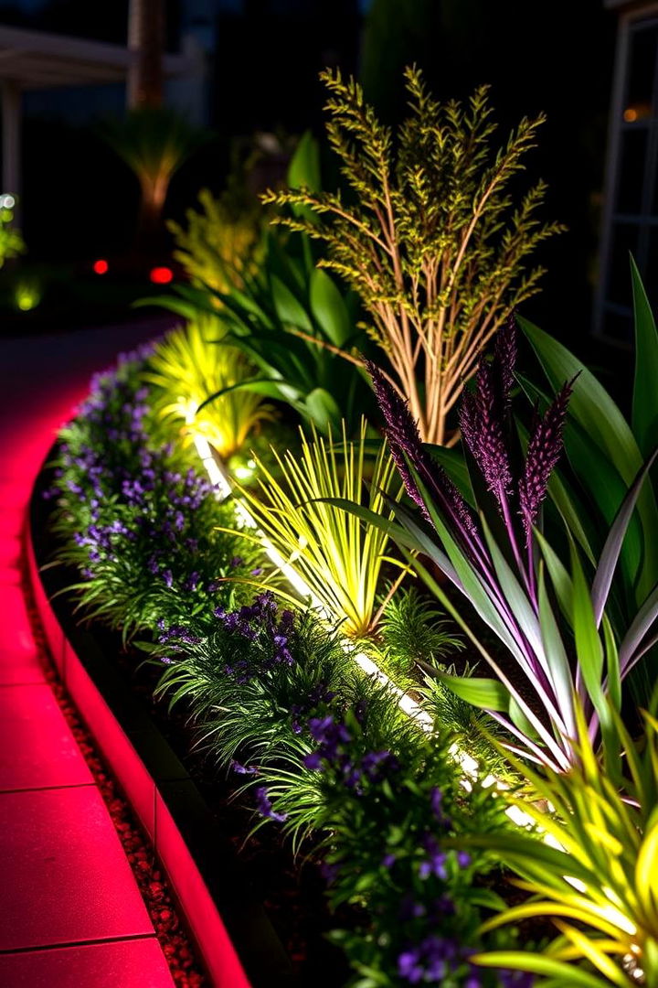 Contemporary LED Strips - 22 Garden Lighting Ideas