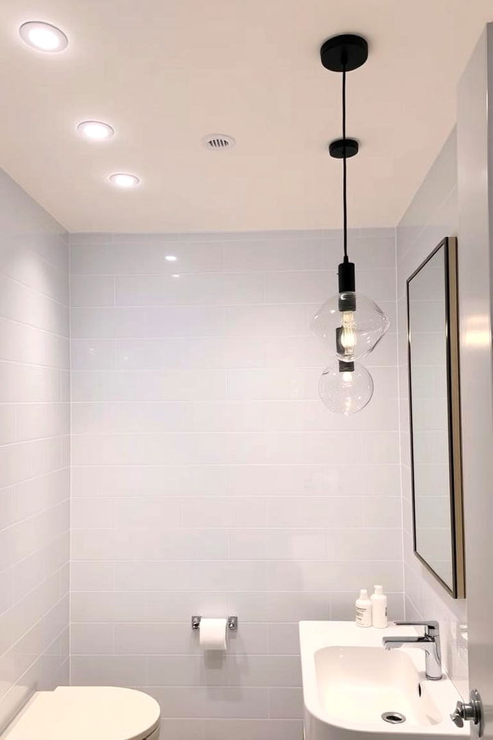 Contemporary Lighting Options - 22 Jack and Jill Bathroom Ideas