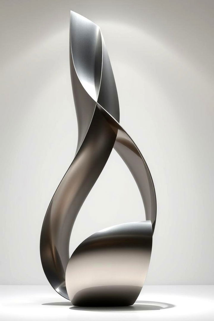 Contemporary Metal Art - 22 living room wall decor ideas