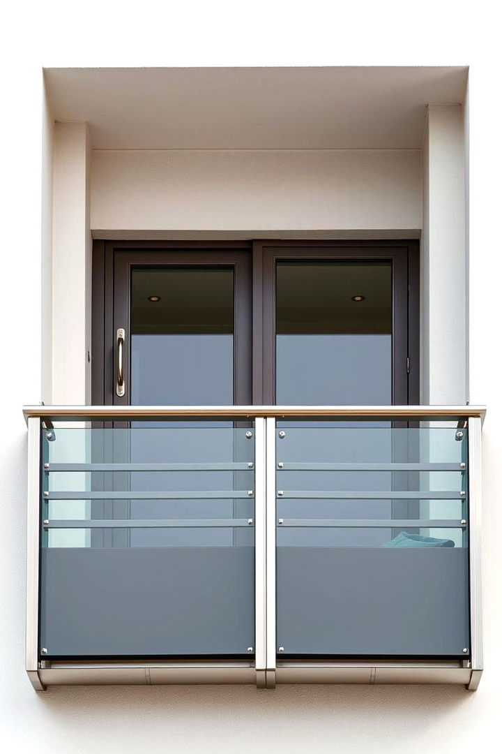 Contemporary Metal Balustrade Accents - 22 Juliet Balcony Ideas