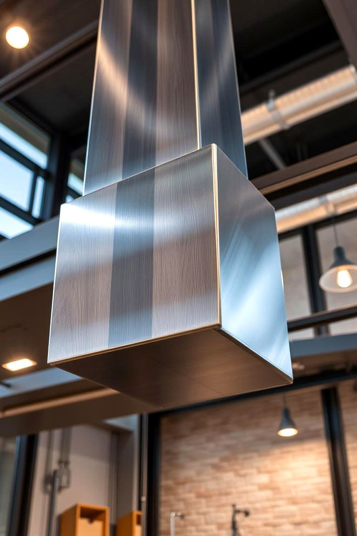 Contemporary Metal Fusion - 22 Decorative Ceiling Beam Ideas