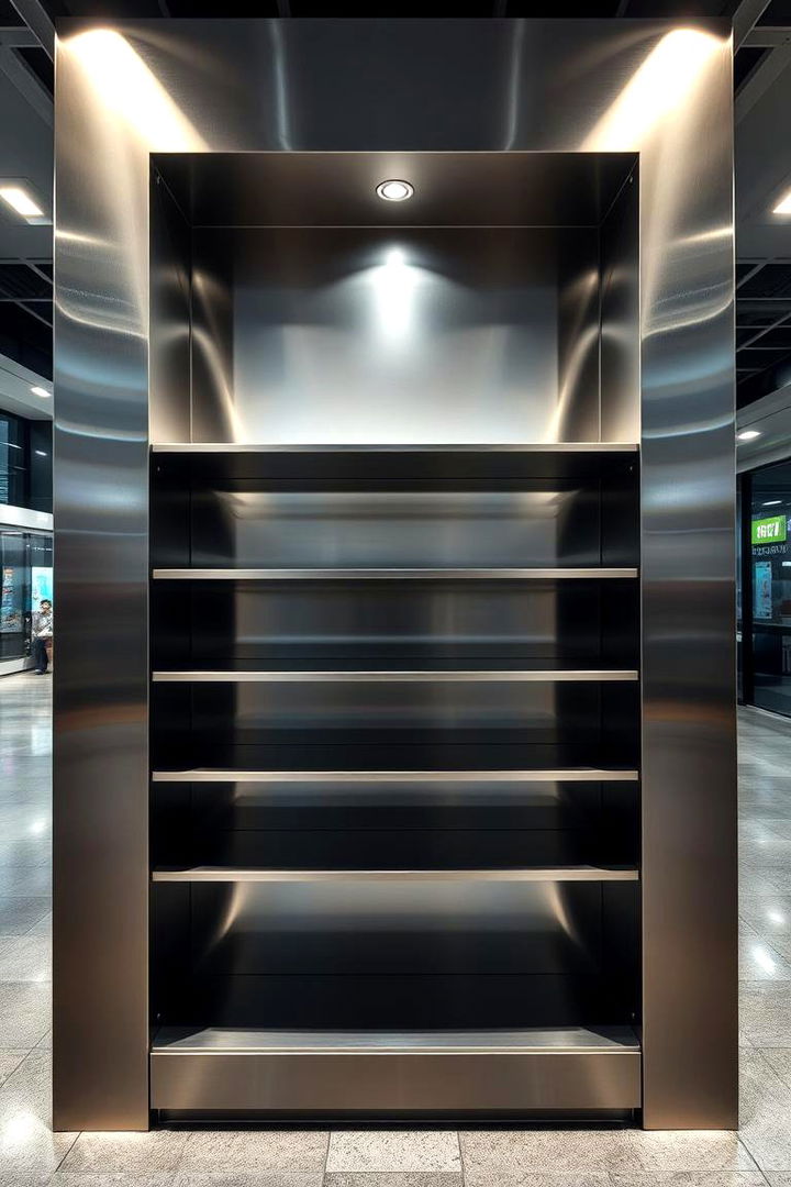 Contemporary Metal Shelving Ideas - 22 Wall Niche Ideas