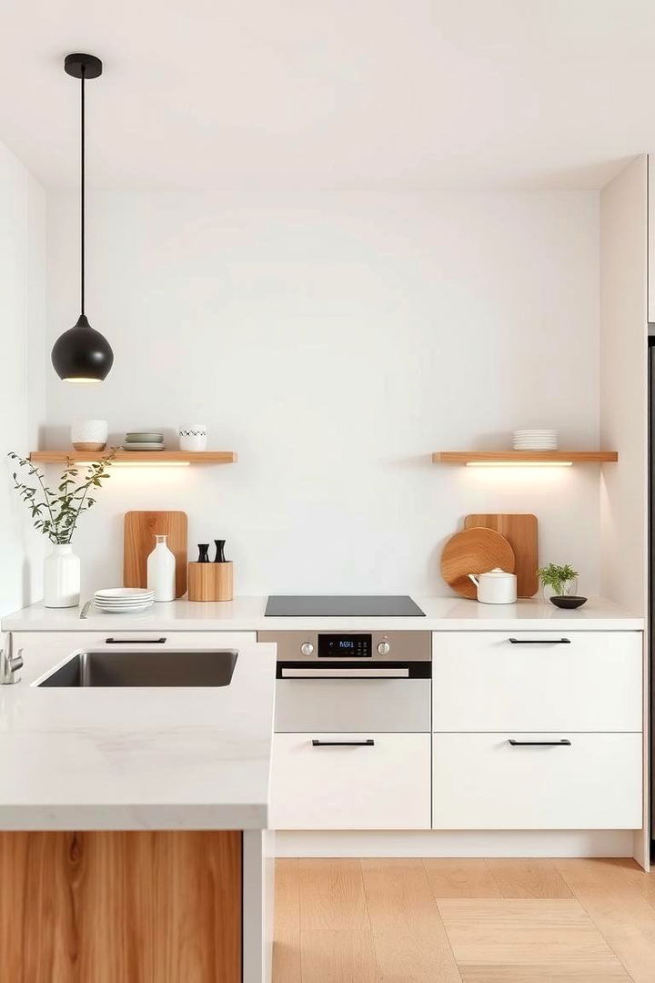 Contemporary Minimalism - 22 Kitchen Counter Decor Ideas