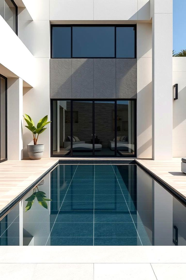 Contemporary Minimalism - 22 Pool Tile Ideas