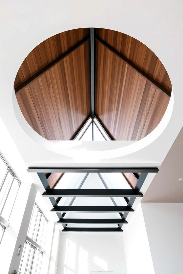 Contemporary Minimalist Ceilings - 22 Cathedral Ceiling Ideas