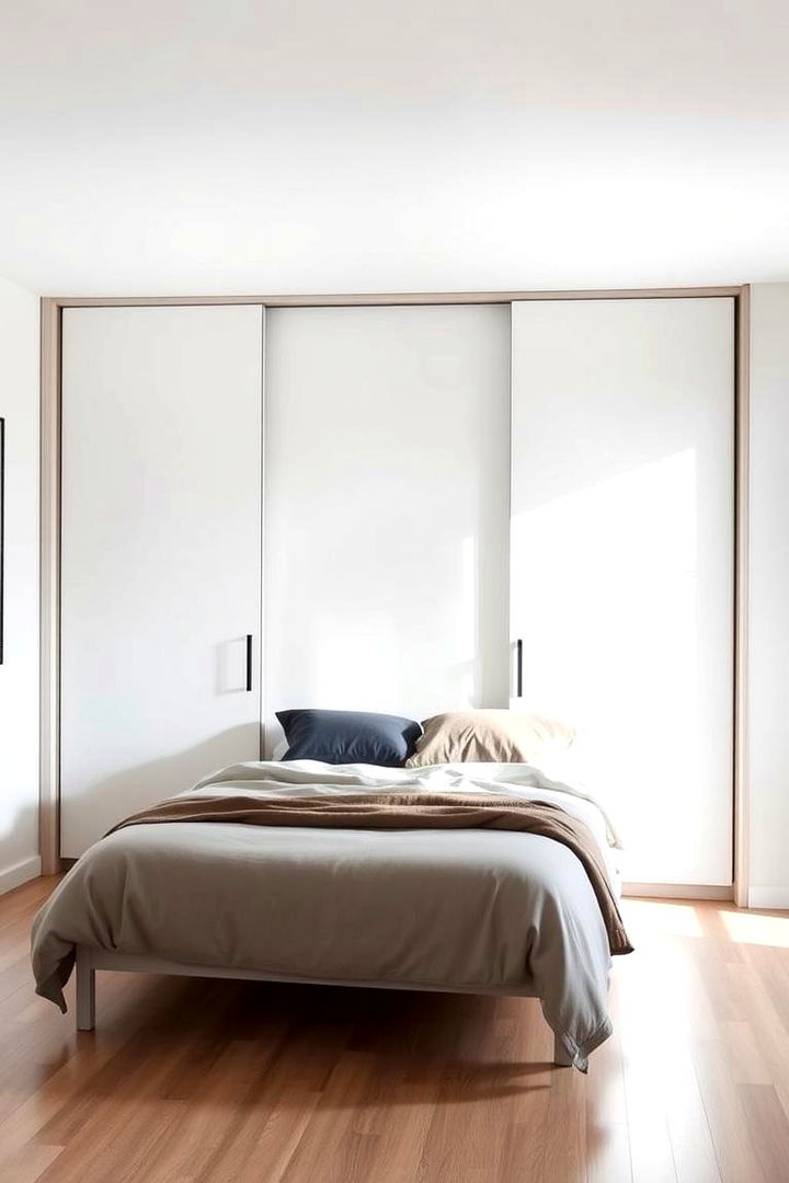 Contemporary Minimalist Murphy Bed - 22 Murphy Bed Ideas