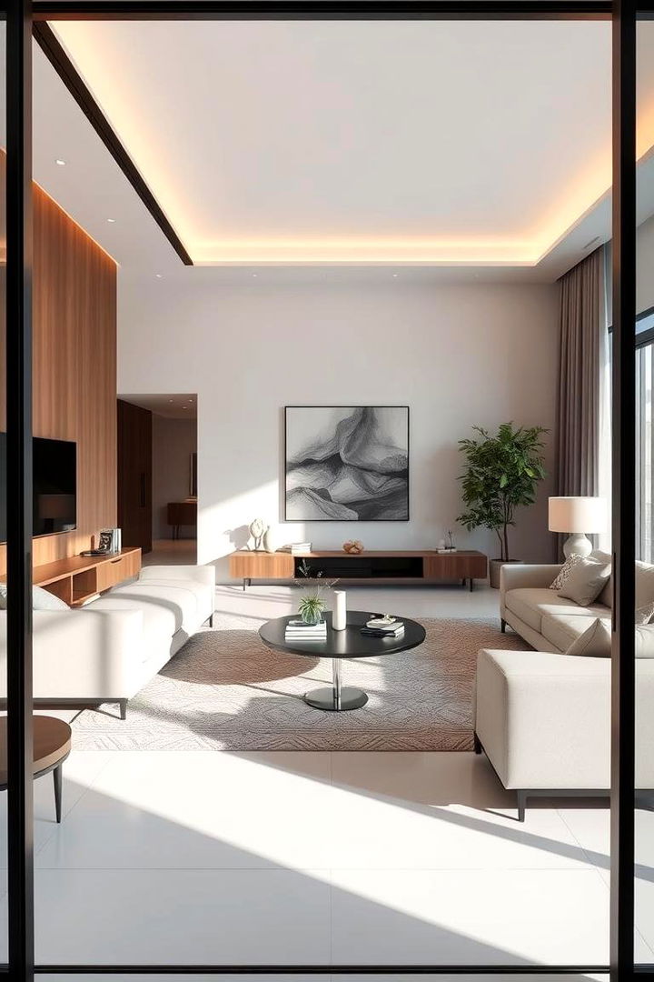 Contemporary Minimalist Style - 22 Minimalist Living Room Ideas