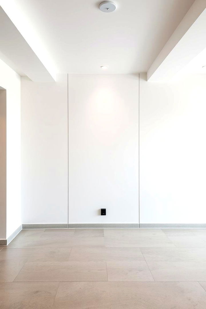 Contemporary Minimalist Walls - 22 Basement Wall Ideas