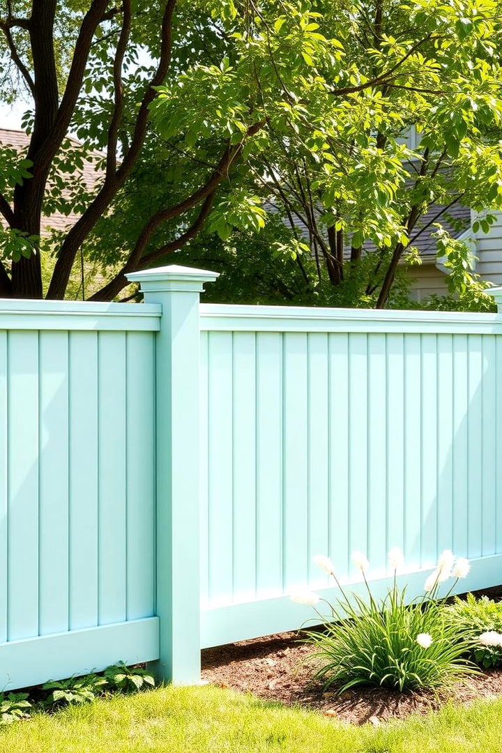 Contemporary Mint Zest - 22 Vinyl Fence Colors