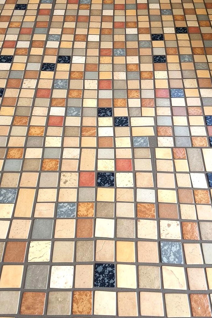 Contemporary Mosaic - 22 Painted Floor Ideas