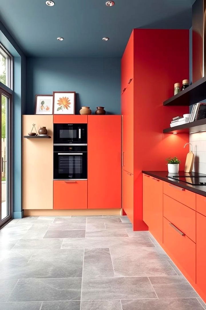 Contemporary Palette in Slate Kitchens - 22 Kitchens With Slate Floors