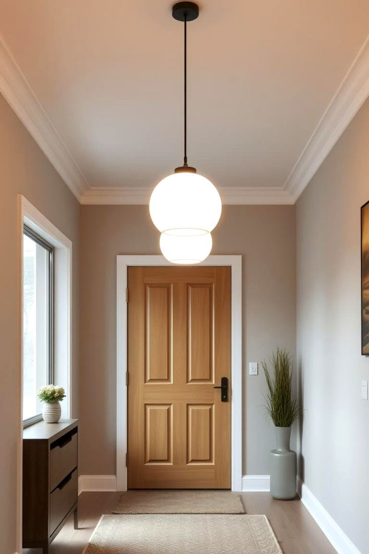 Contemporary Pendant Lights - 22 Scandinavian Entryway Ideas