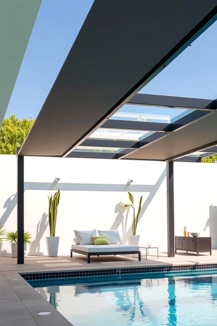 Contemporary Pergola Design - 22 Pool Patio Ideas