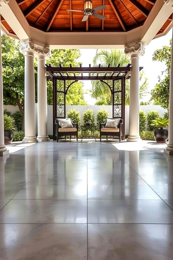 Contemporary Porcelain - 22 Gazebo Floor Ideas