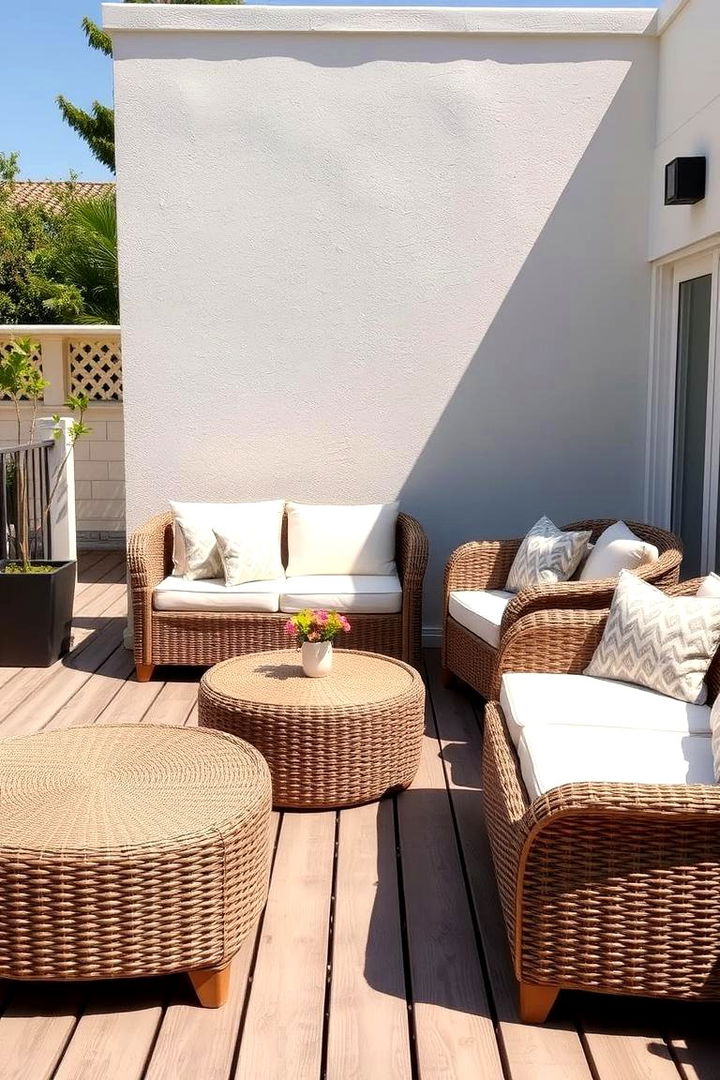 Contemporary Rattan Lounge Sets - 22 Deck Furniture Ideas