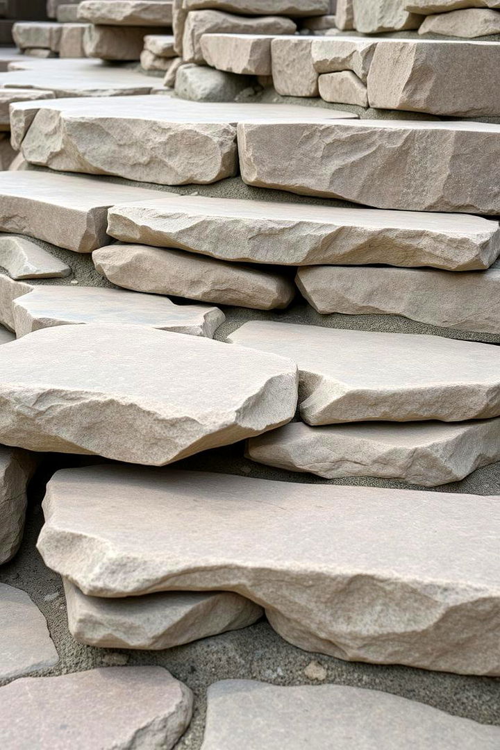 Contemporary Rock Steps - 22 Rock Walkway Ideas