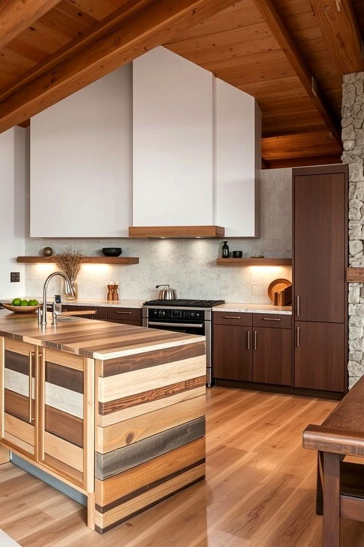 Contemporary Rustic Fusion - 22 Cabin Kitchen Ideas