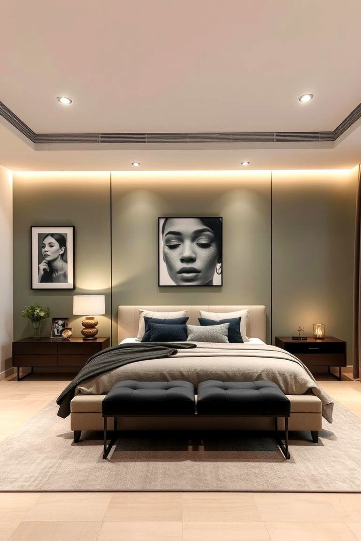 Contemporary Sage Bedroom Vibes - 22 Sage Green Bedroom Ideas