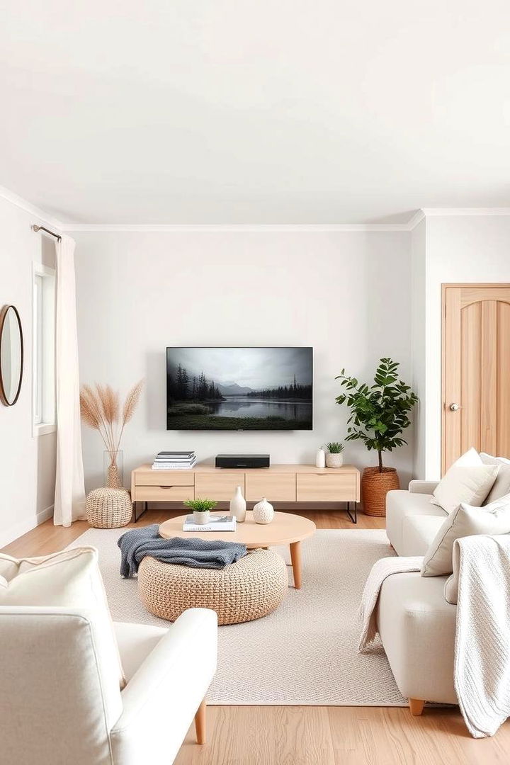 Contemporary Scandinavian Style - 22 Tv Room Ideas