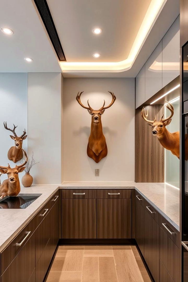 Contemporary Trophy Retreat - 22 Hunting Room Ideas