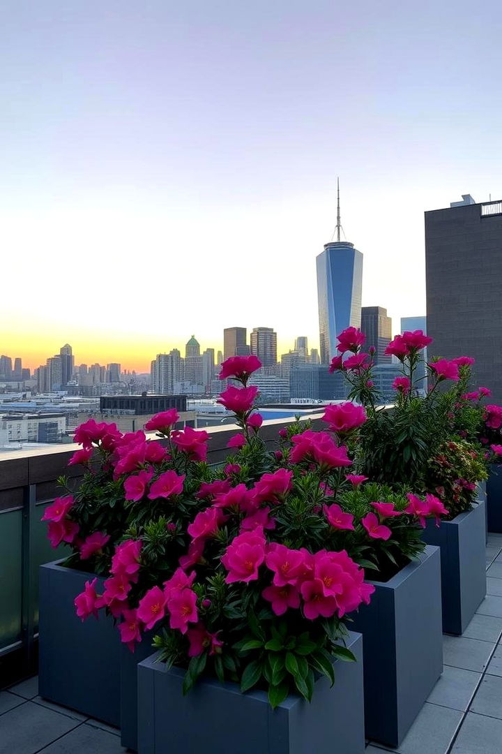 Contemporary Urban Azalea Garden - 22 Azalea Garden Ideas