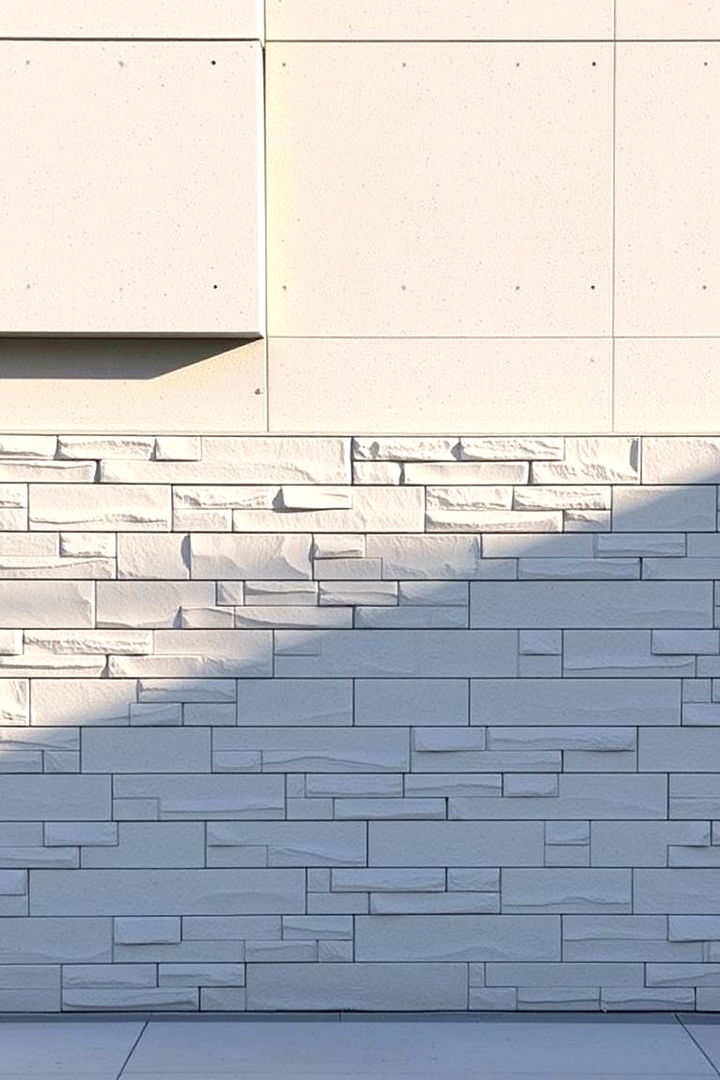 Contemporary Urban Wall - 22 Stone Wall Ideas