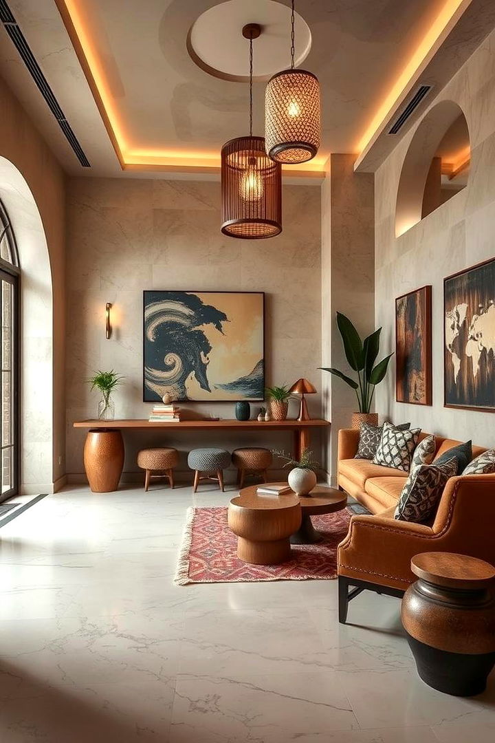 Contemporary Wanderlust - 22 Travertine Tile Bathroom Ideas