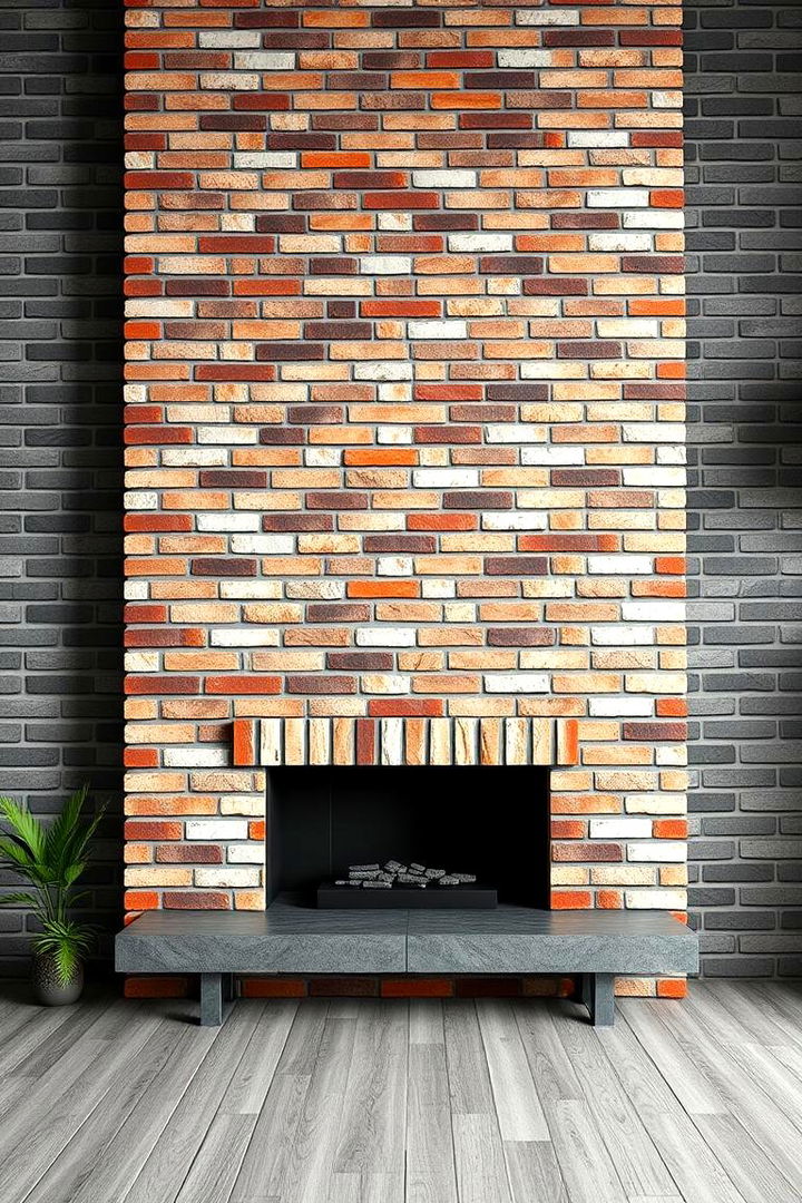Contrasting Brick Elements - 22 Brick Accent Wall Ideas